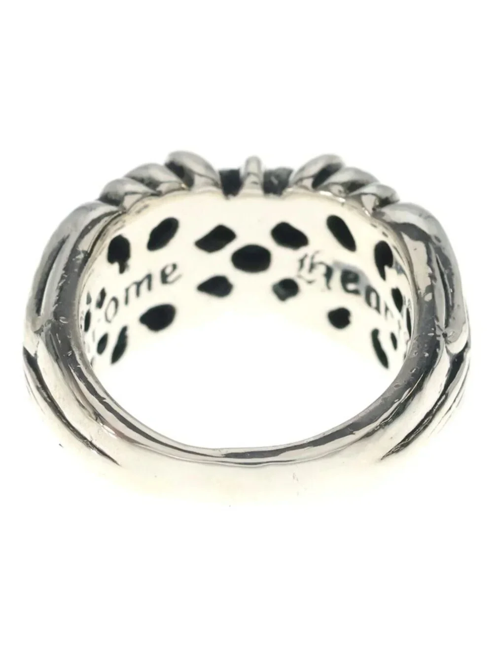 Chrome Hearts K&t KT Ring Silver
